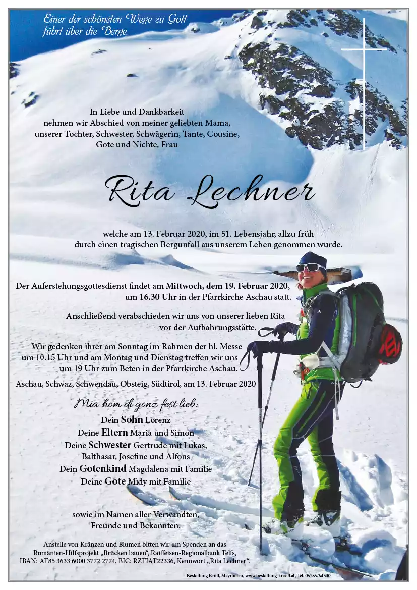 Parte von Rita Lechner
